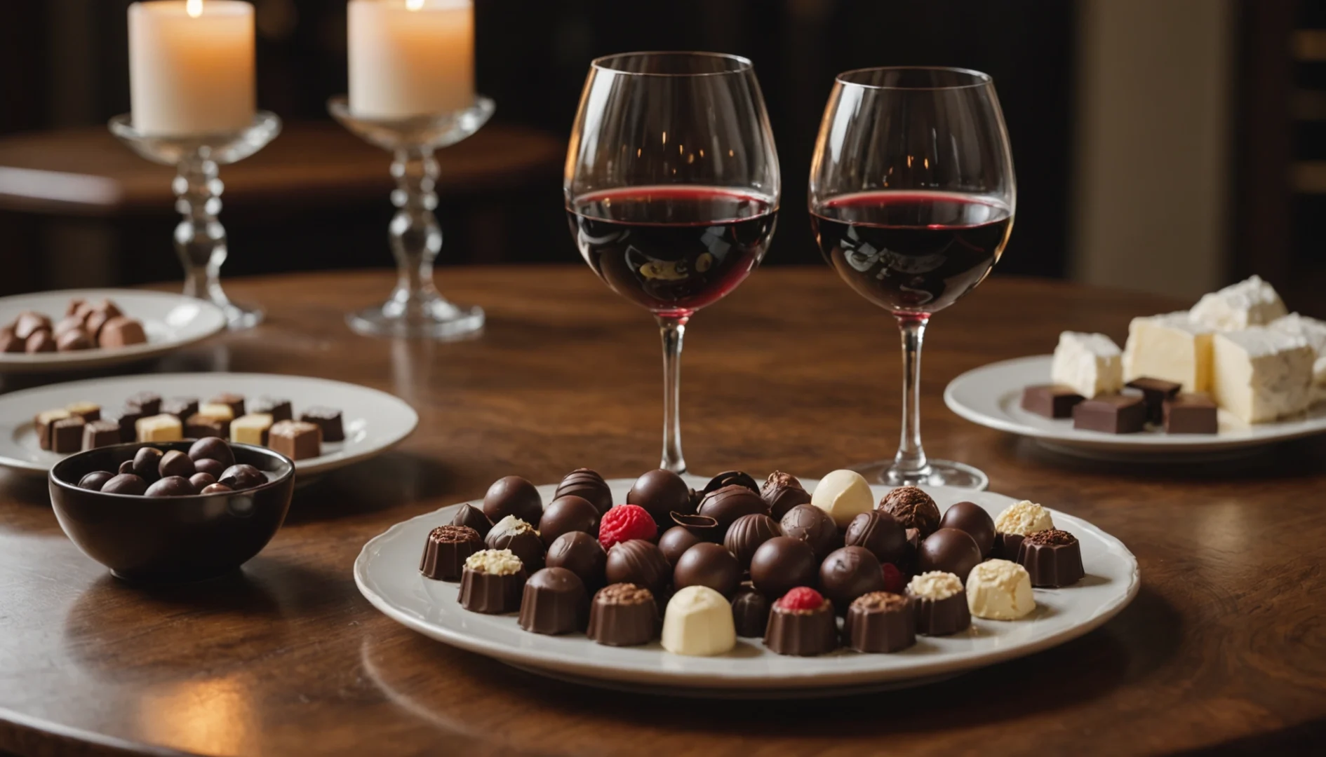 chocolat et vin