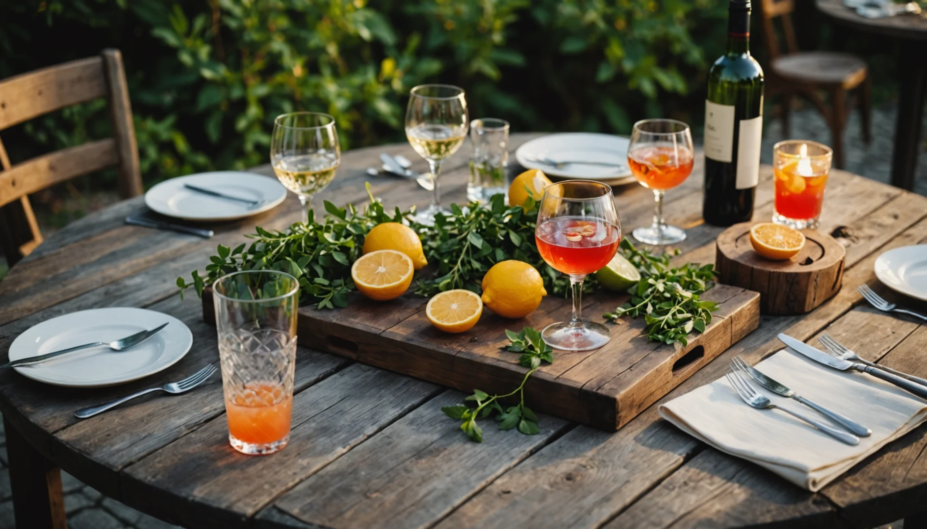 aperitif a base de vin