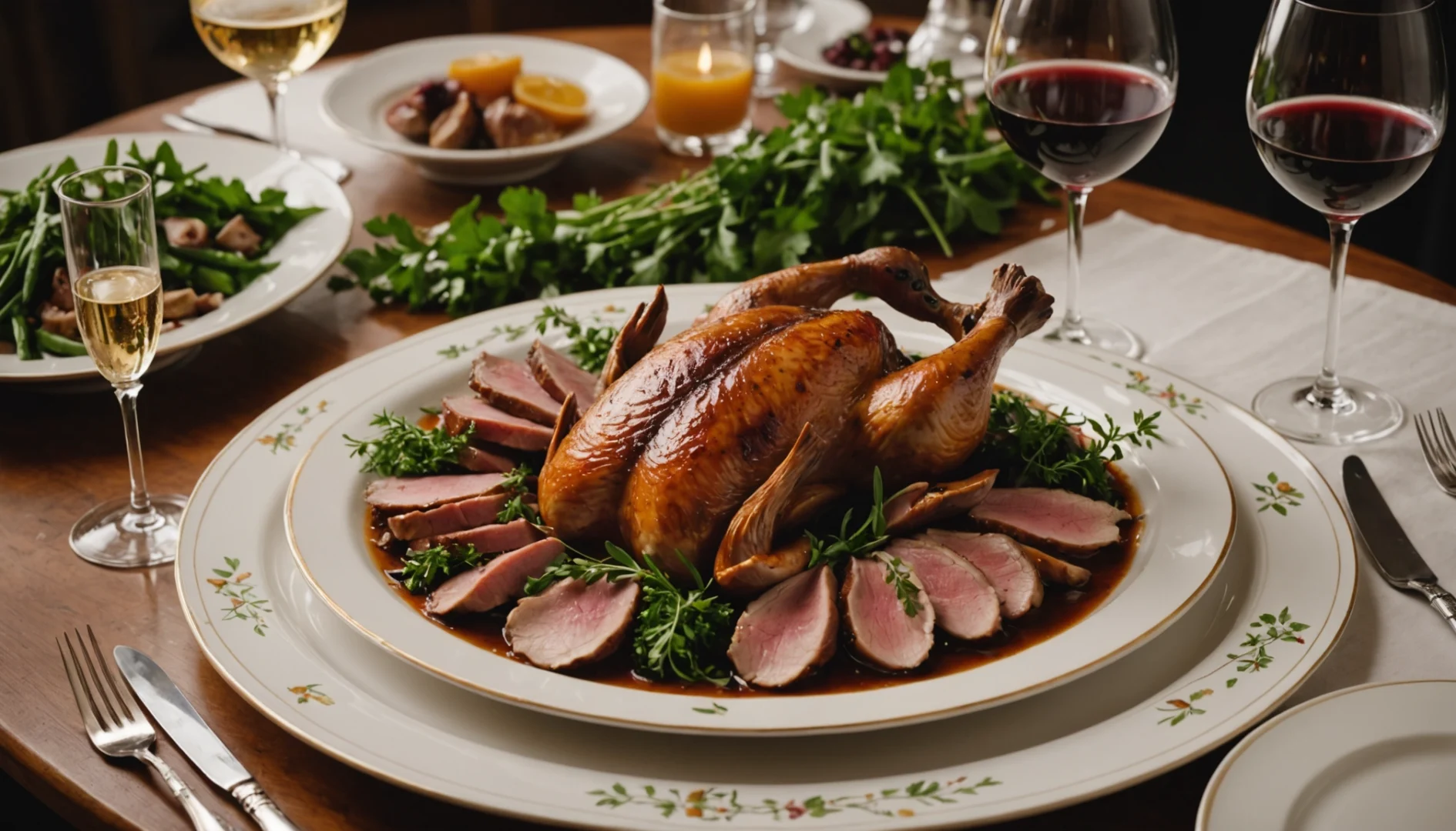 que boire avec du magret de canard